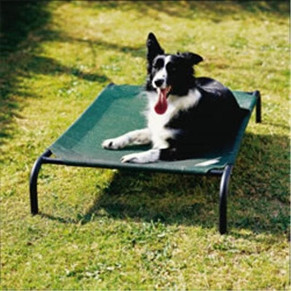 Coolaroo Coolaroo 799870317270 3ft x 2ft Medium Steel Framed Pet Bed - Brunswick Green Cover 317270